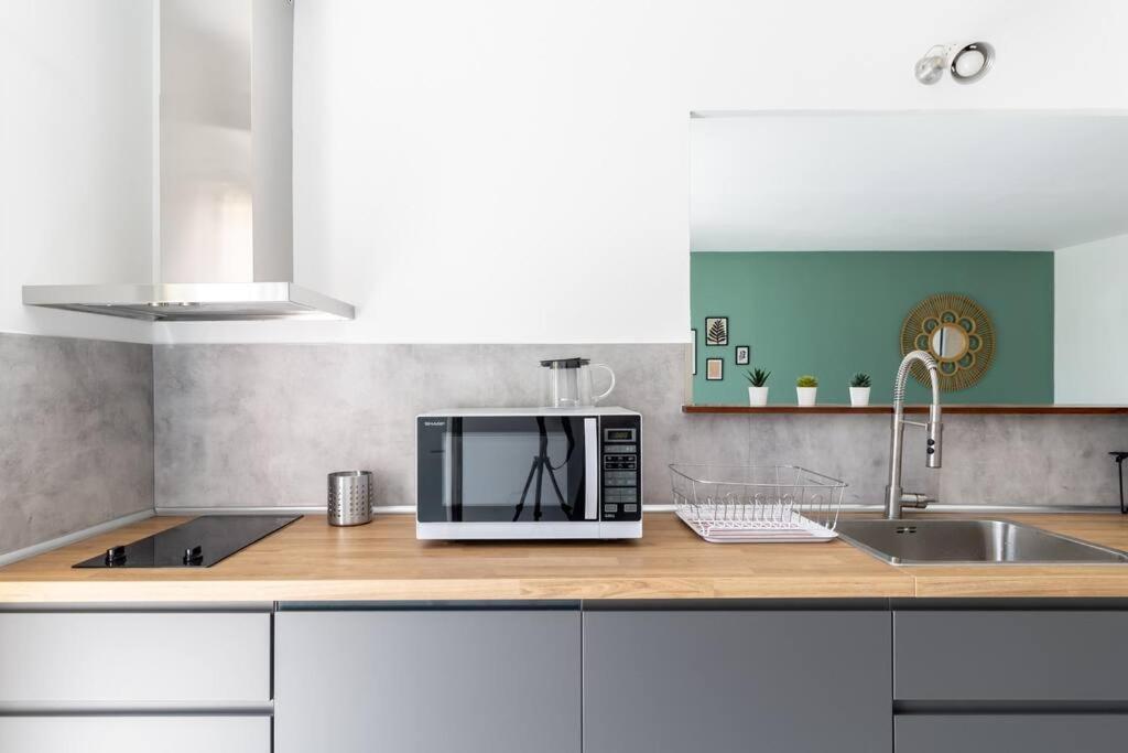 Beautiful Apartment With Terrace + Private Parking Toulouse Exterior foto